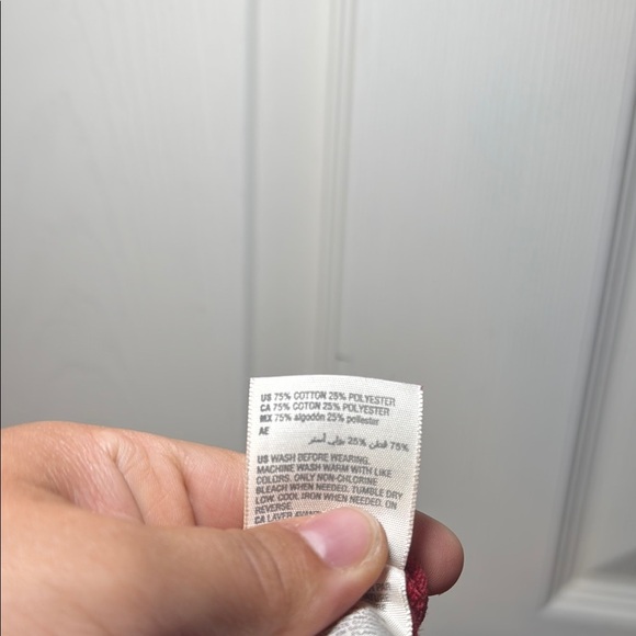 First Impressions Baby Long Sleeve Velvet Red Shirt with Ruffles Size 3-6 Months - Picture 6 of 6